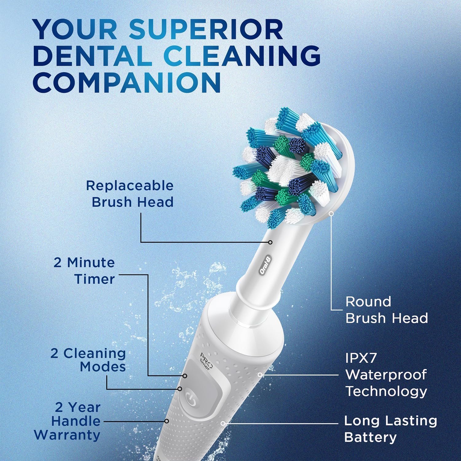 Oral-B Vitality 100 Cross Action Electric Rechargeable Toothbrush